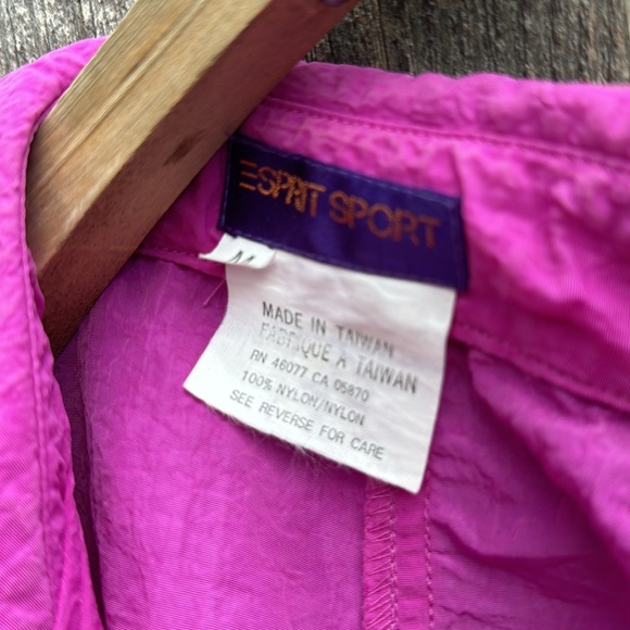 Vintage Esprit Wind Jacket Medium - Picture 4 of 7